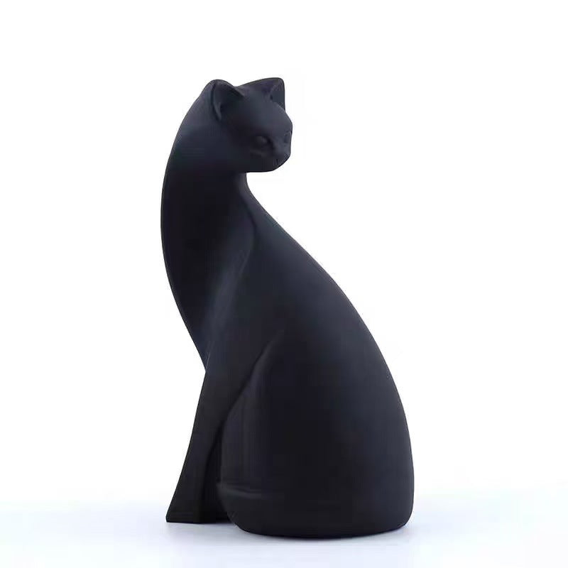 Contemporary Cat Figurine
