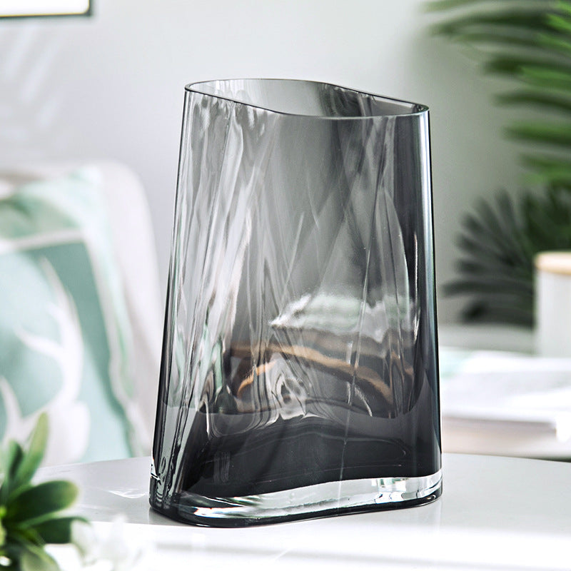 Artistic Glass Flower Vase
