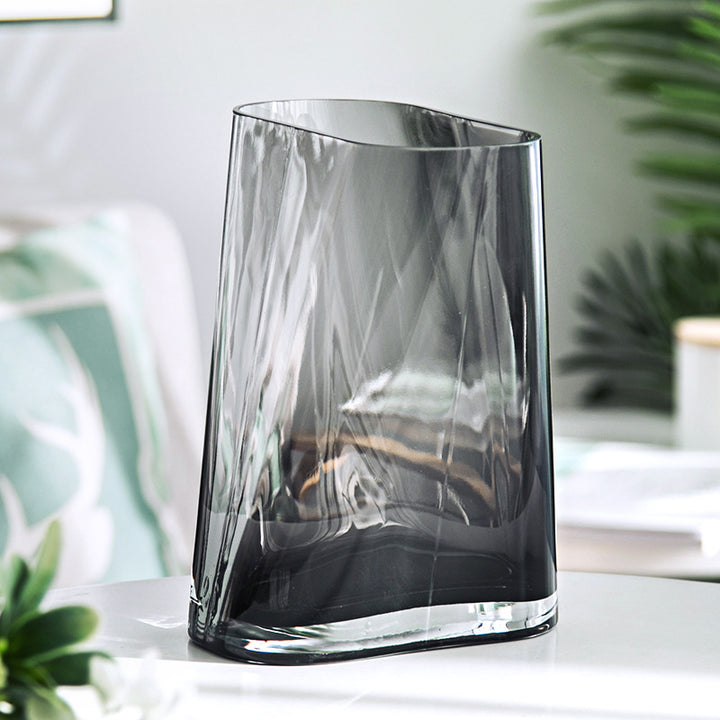 Artistic Glass Flower Vase
