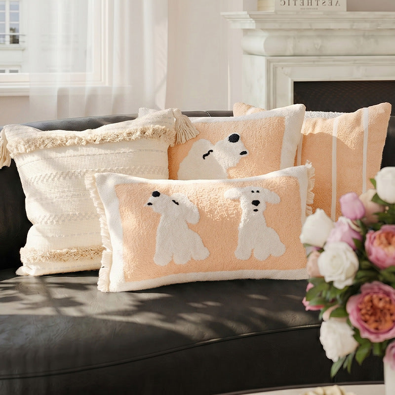 Decorative Animal-Themed Throw Pillow