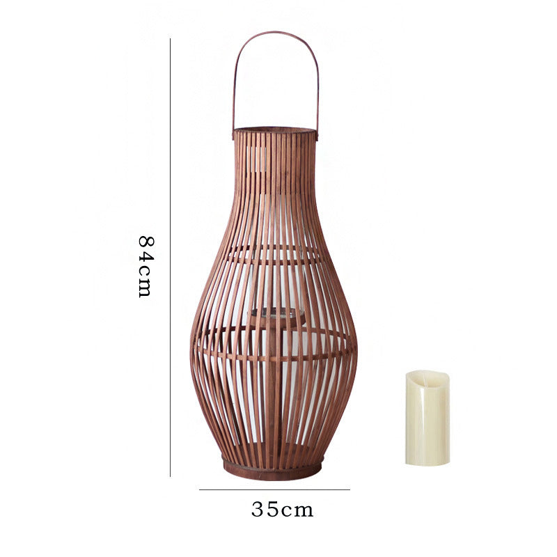 Elegant Rattan Lantern