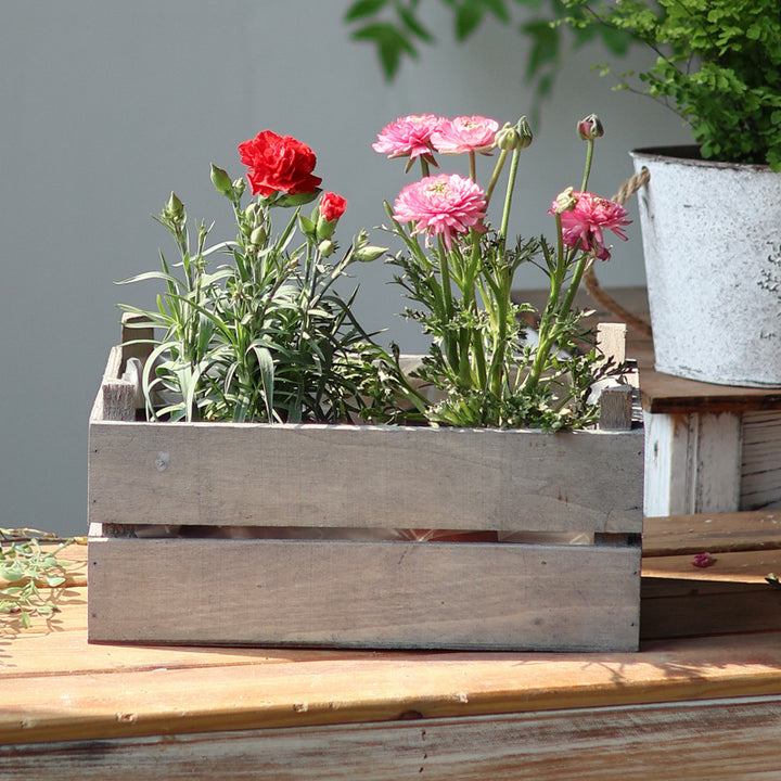 Decorative wooden container