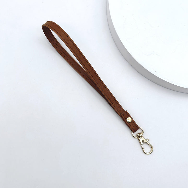 Durable Synthetic Leather Lanyard