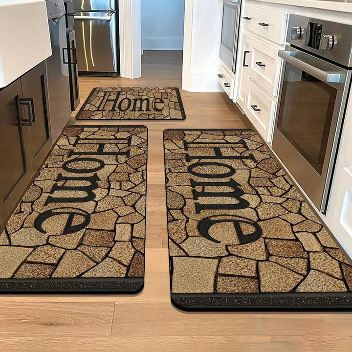 Stone-Inspired Decorative Area Mat