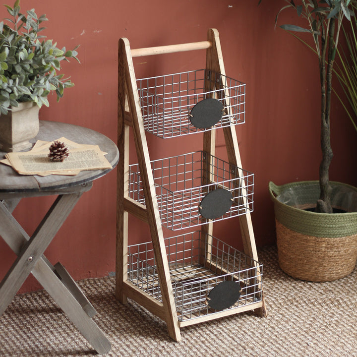 Decorative Basket Stand
