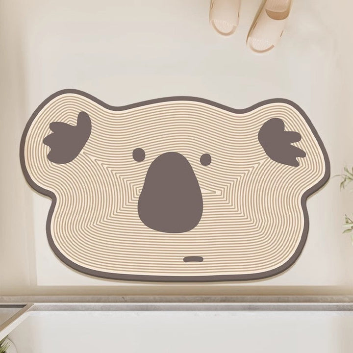 Adorable Frog-Shaped Bath Mat