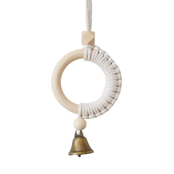 Decorative Macrame Wall Art with Bell