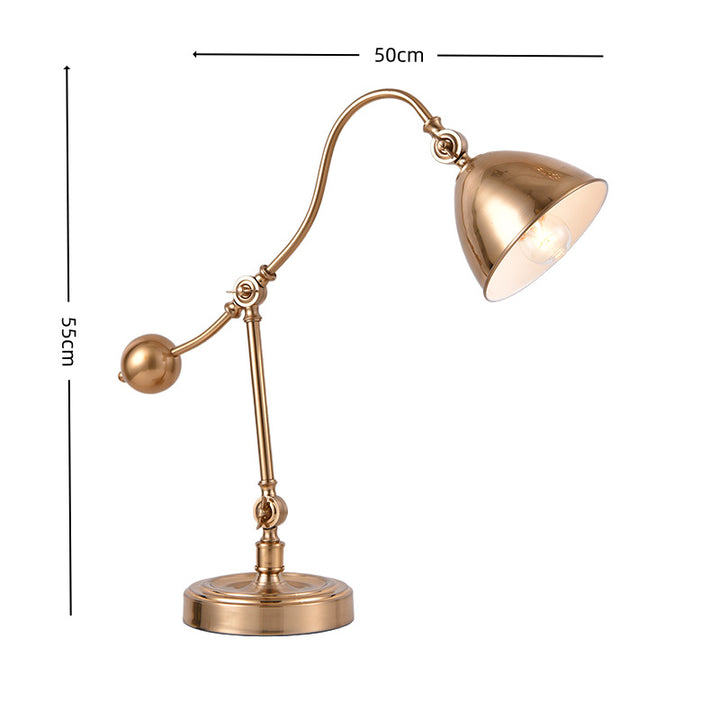 Adjustable desk lamp