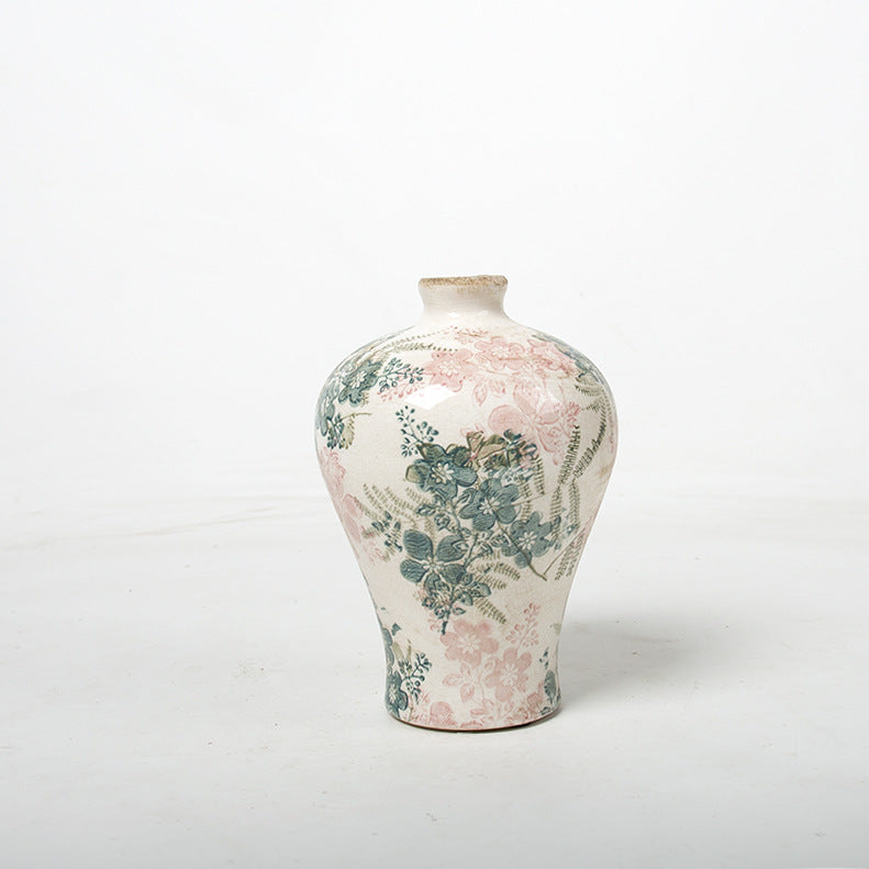 Decorative ceramic vase