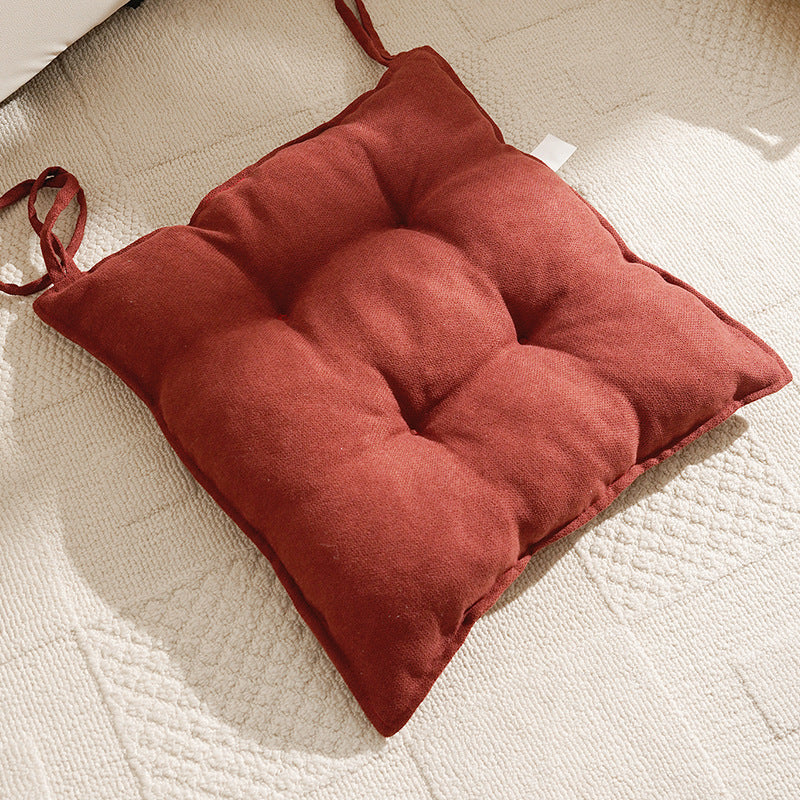 Floral-Patterned Decorative Floor Cushion