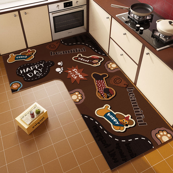 Kitchen-Themed Comfort Mat