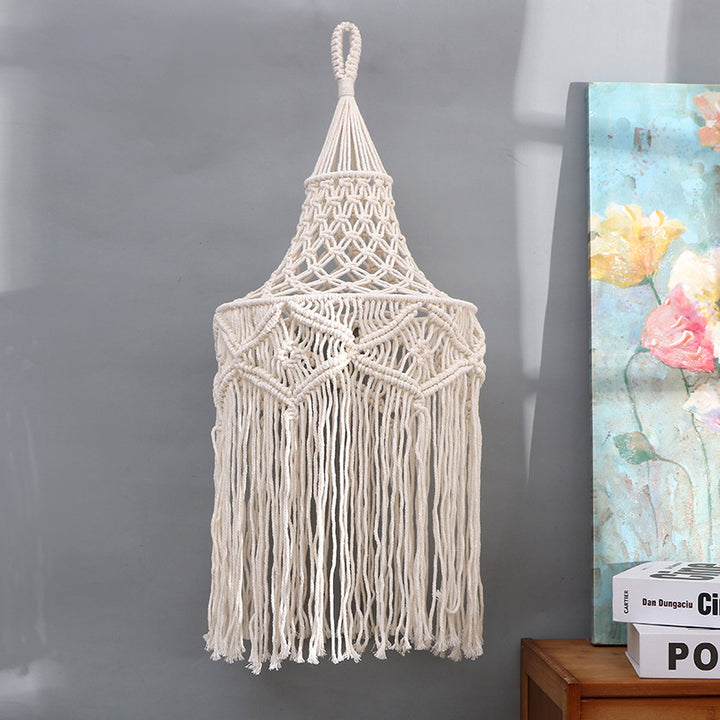 Bohemian Macrame Wall Organizer