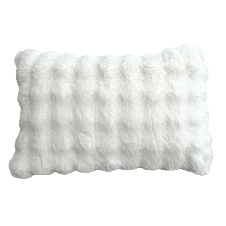 Plush Textured Decorative Cushion