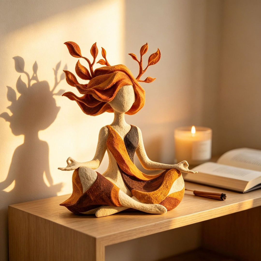 Decorative Meditation Figure