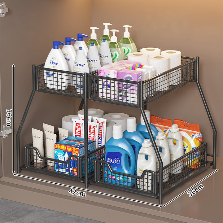 Two-Layer Wire Storage Organizer