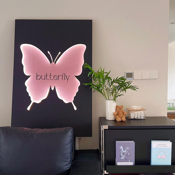 Butterfly-Themed Wall Art Print