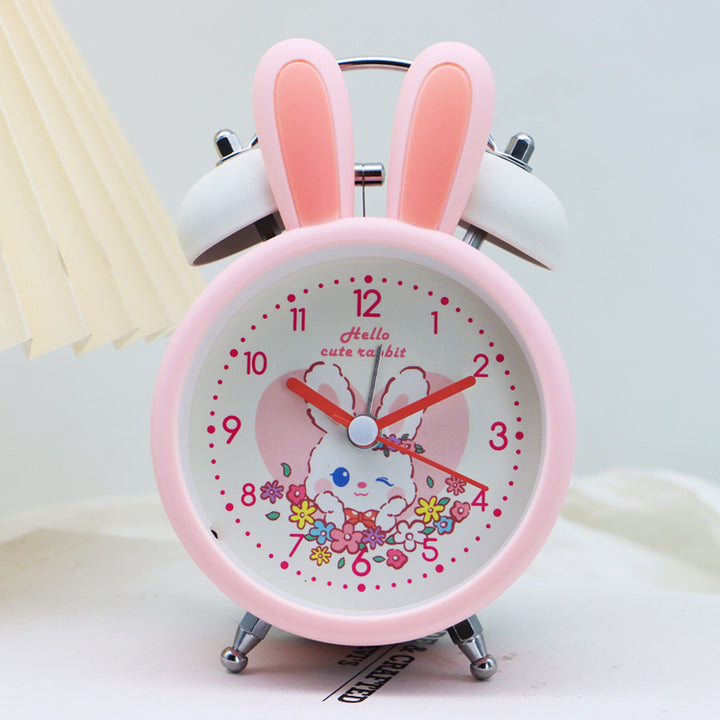 Children's alarm clock in cute rabbit design