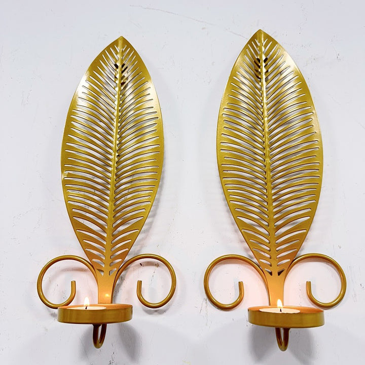 Decorative Leaf Wall Art Holder