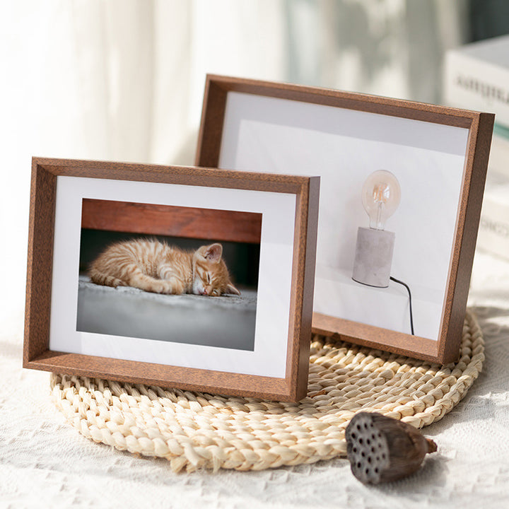 Elegant Natural Wood Picture Frame