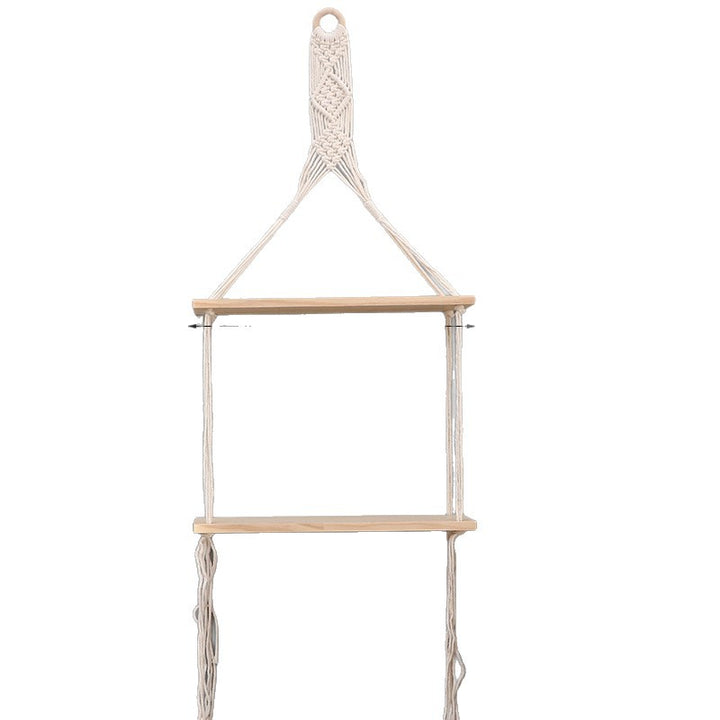 Macrame Wall Mounted Shelf