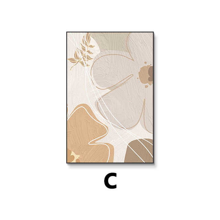 Floral Abstract Textured Wall Art