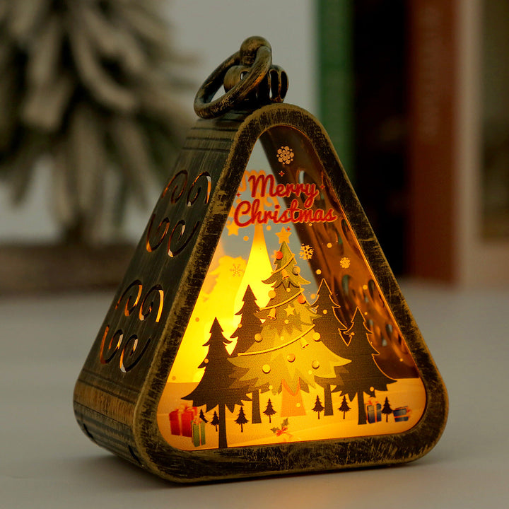 Cheerful decorative lantern