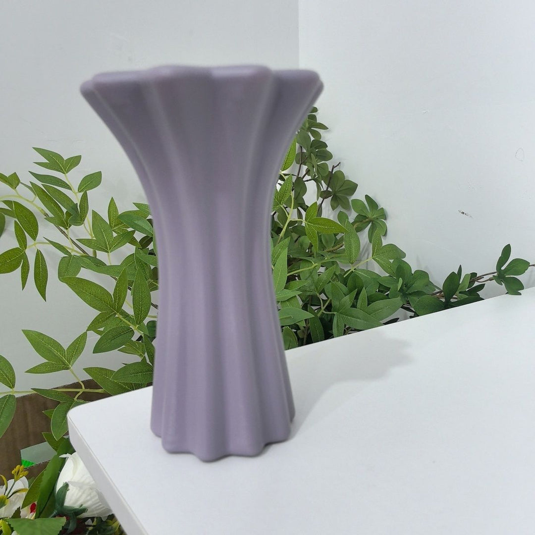Sculpted Decorative Floral Vase