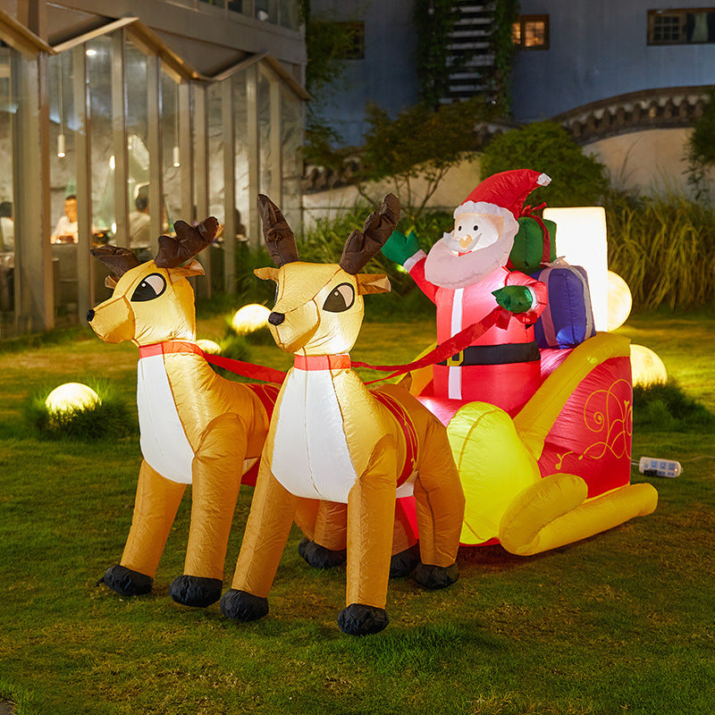 Funny Santa Climbing Figure
