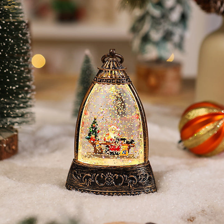 Nostalgic Snow Globe Lantern