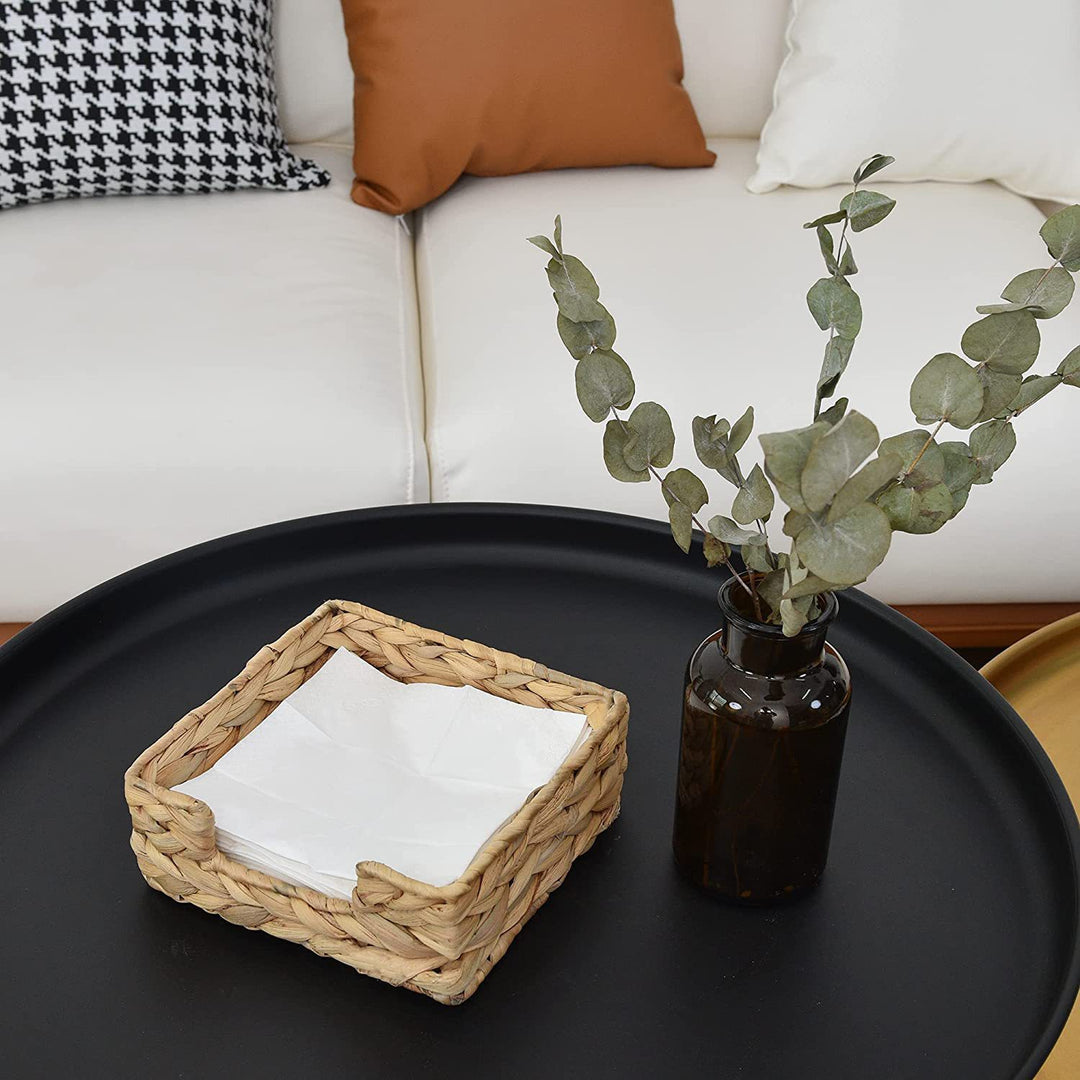 Handwoven Rectangular Storage Tray