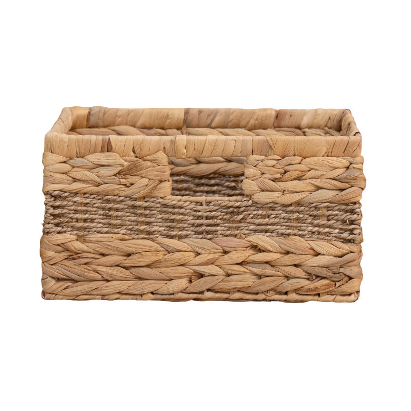 Modern storage basket made of natural materials