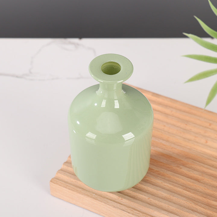 Decorative Round Glass Vase