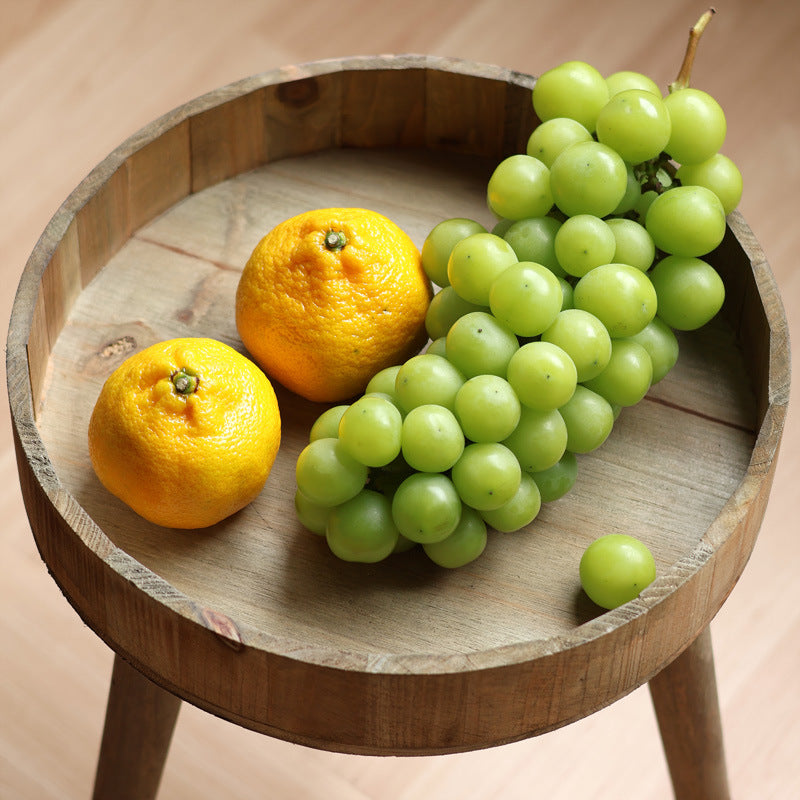 Modern side table made of wood
