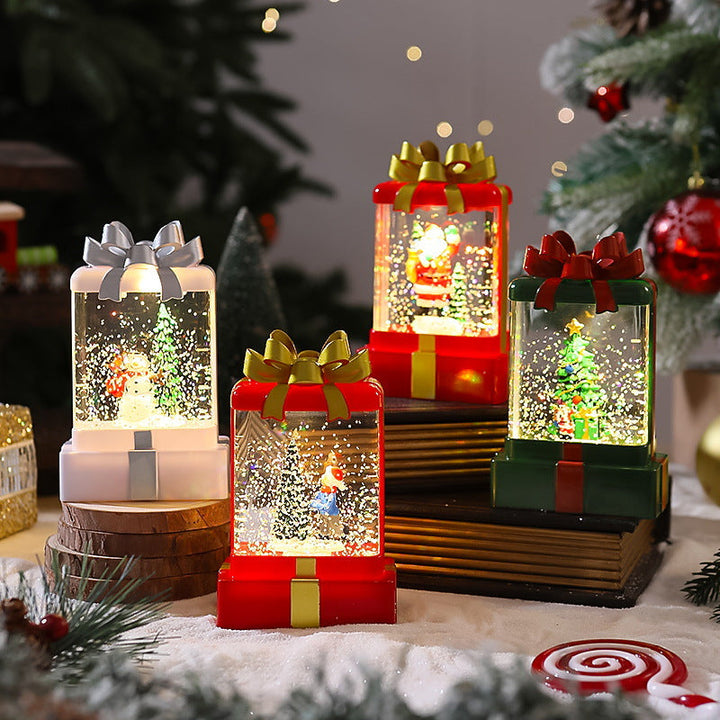 Musical snow globe Christmas decoration