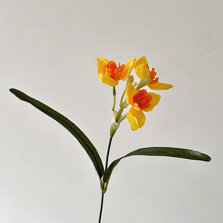 Lifelike Decorative Orchid Stem
