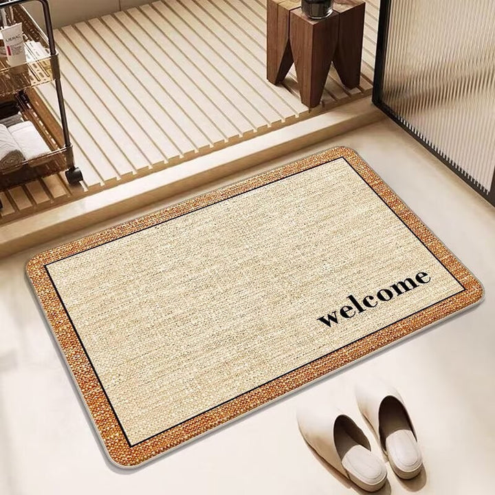 Butterfly-Inspired Decorative Bath Mat