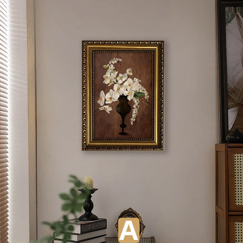 Elegant Framed Floral Art Print