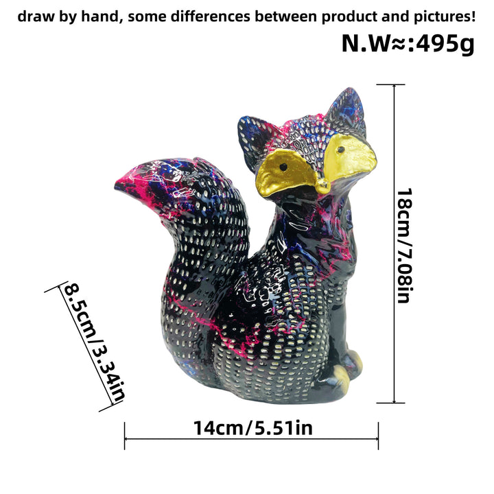 Decorative Fox Sculpture
