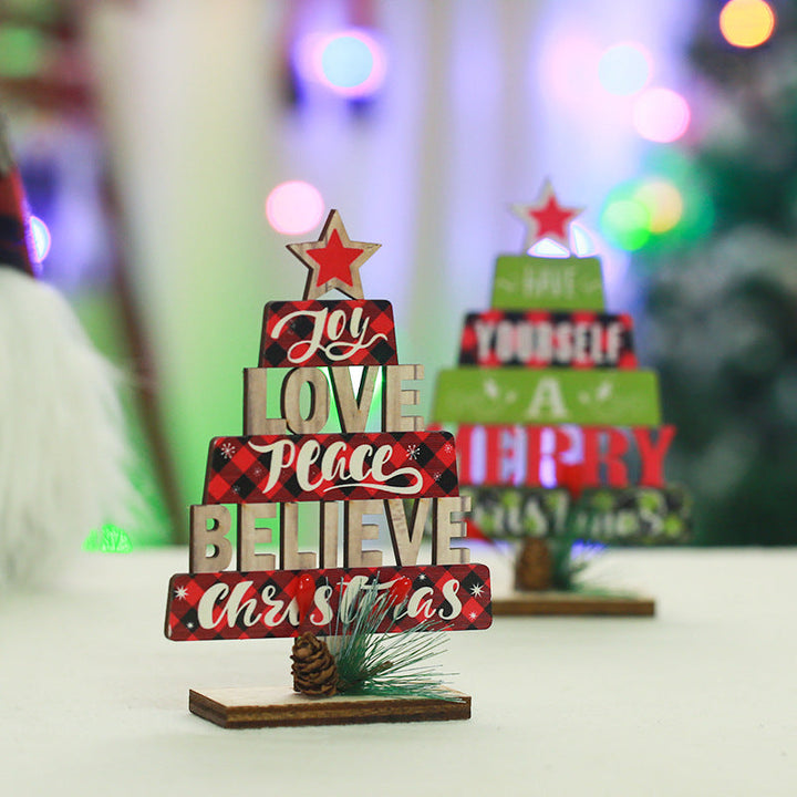 Decorative Christmas tree table item