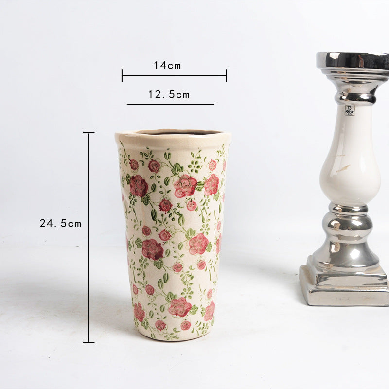 Decorative plant container