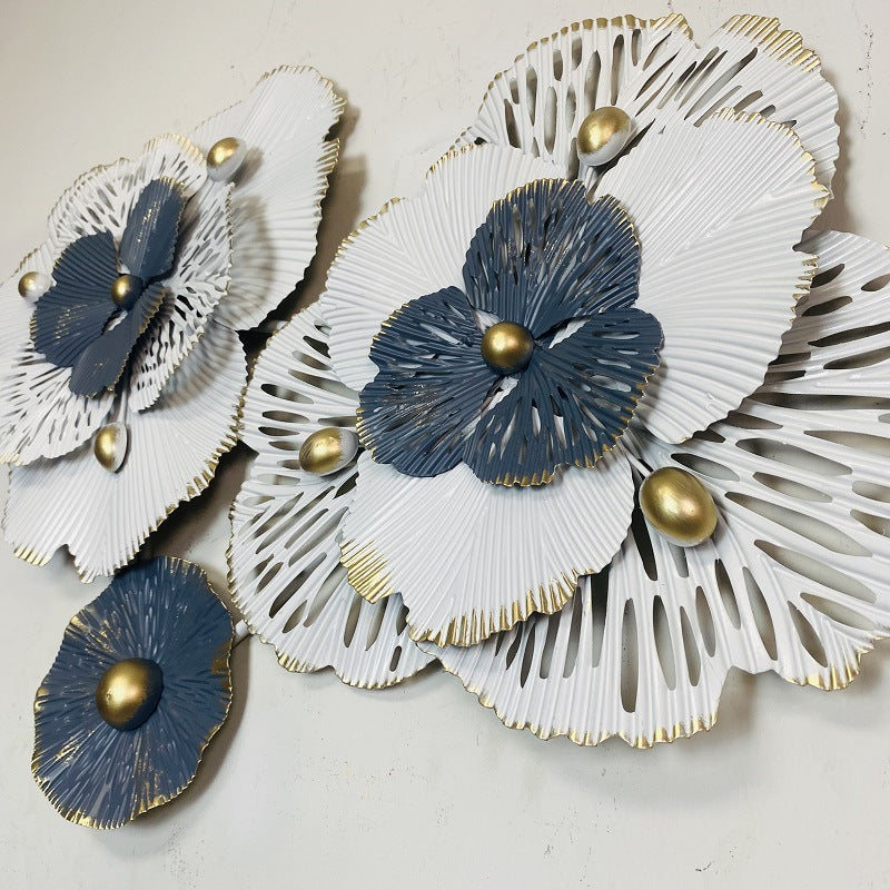 Artistic Flower Wall Sculpture