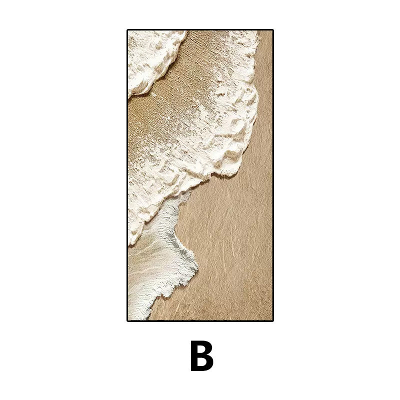 Abstract Textured Landscape Canvas Art