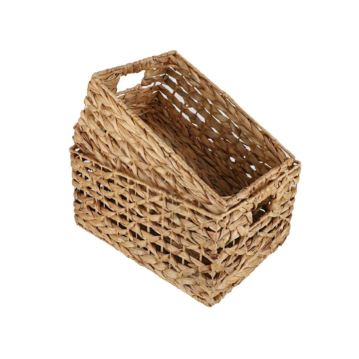 Eco-Friendly Fabric-Lined Storage Basket