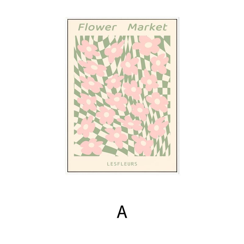 Floral Pattern Wall Art Print