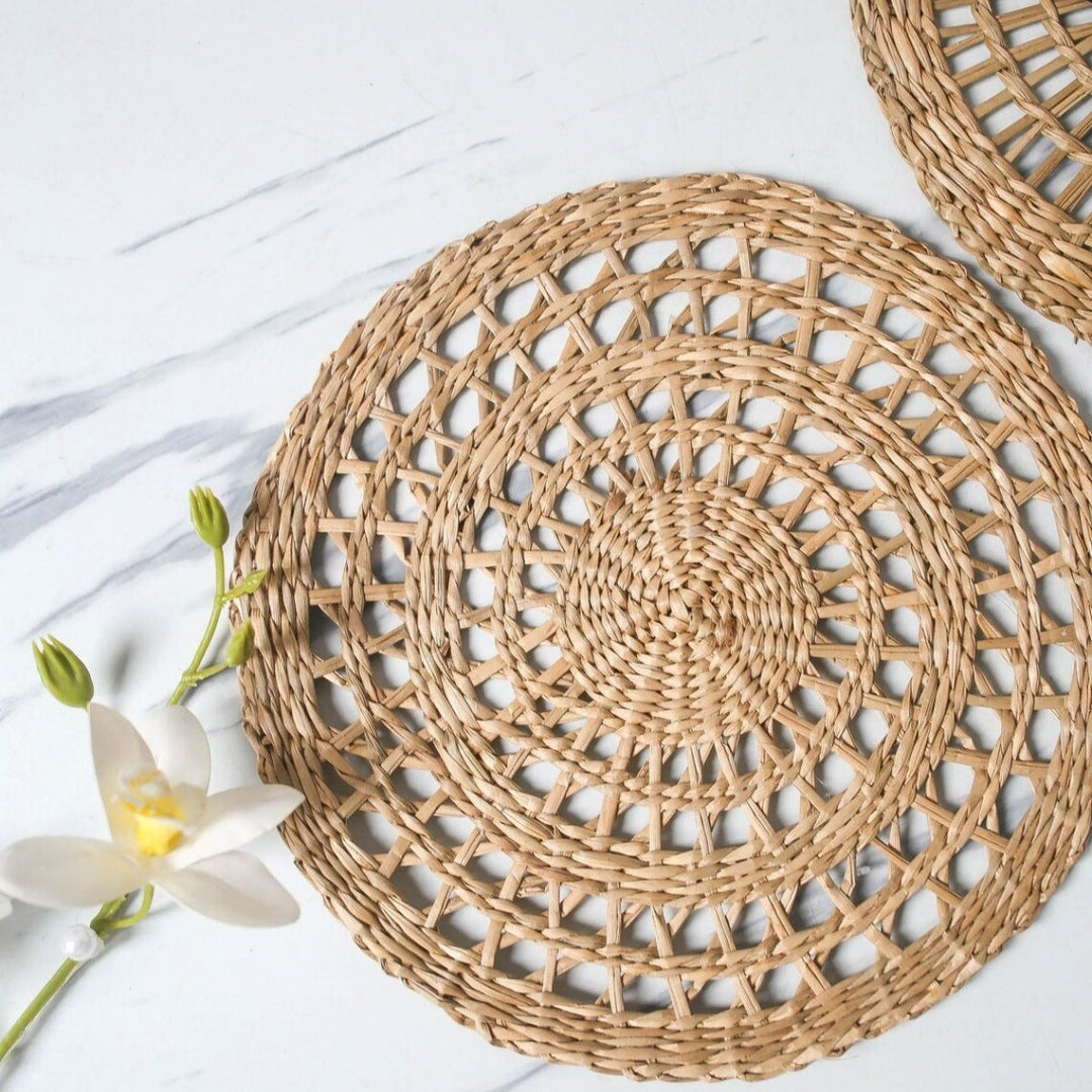 Handcrafted Woven Decorative Placemats