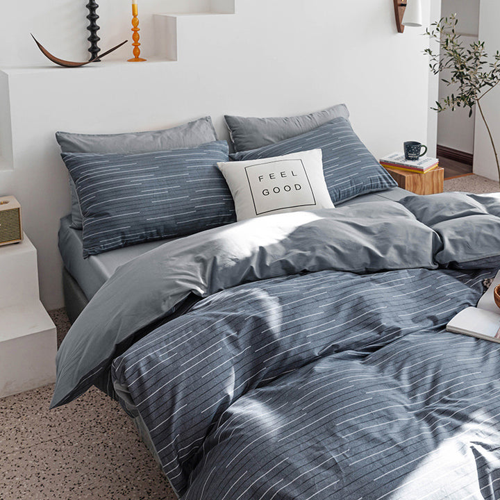Decorative Geometric Patterned Bedding Set Avarnia