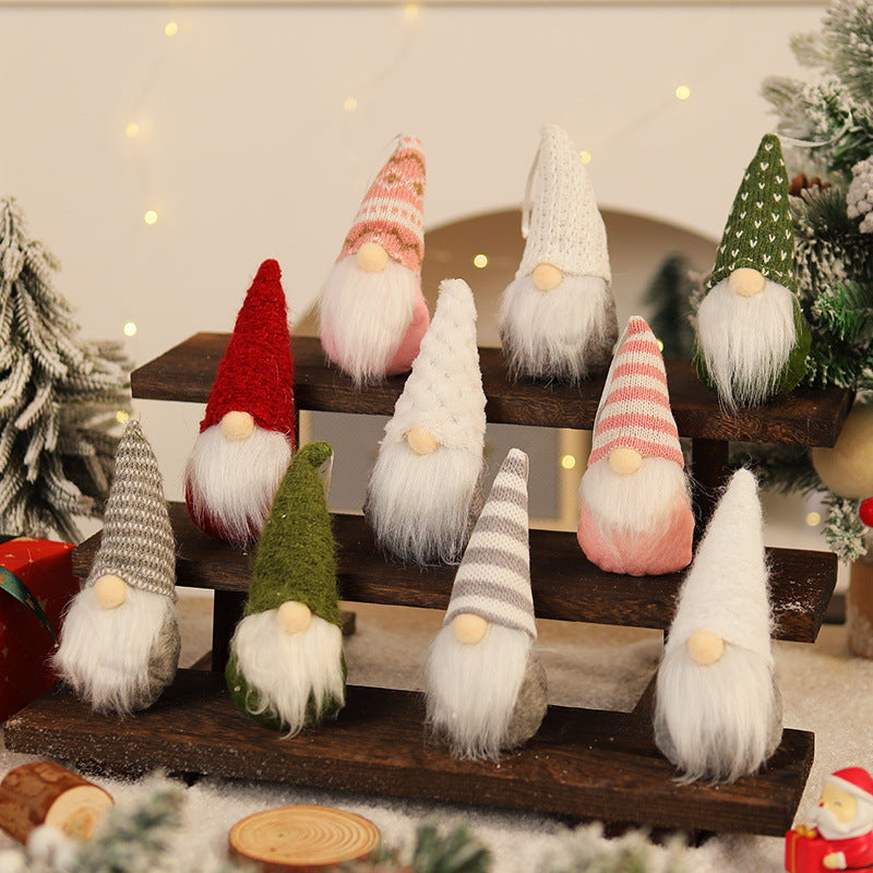 Decorative Christmas gnome figure