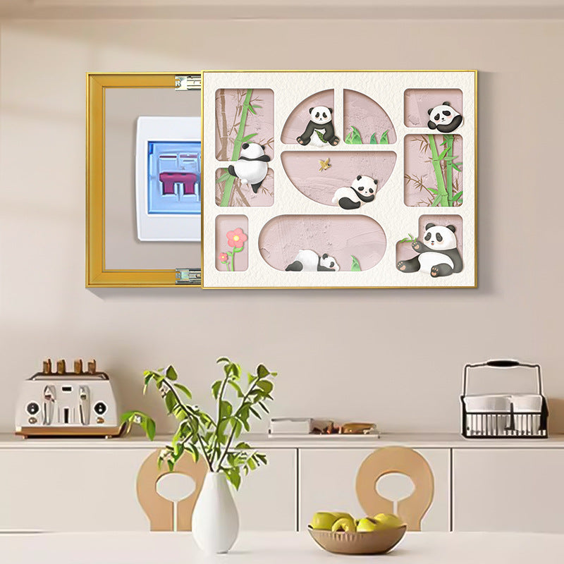Decorative Panda-Themed Picture Frame
