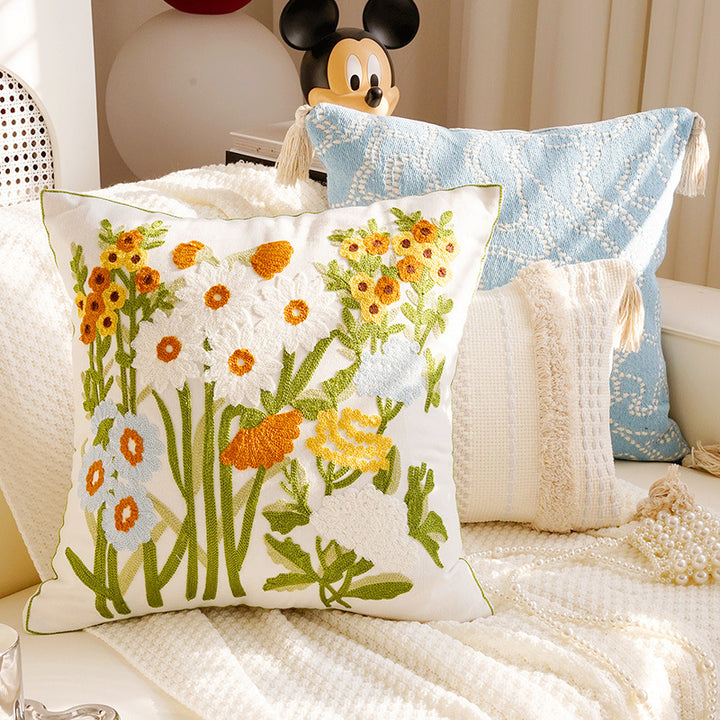 Decorative Woven Pattern Pillow