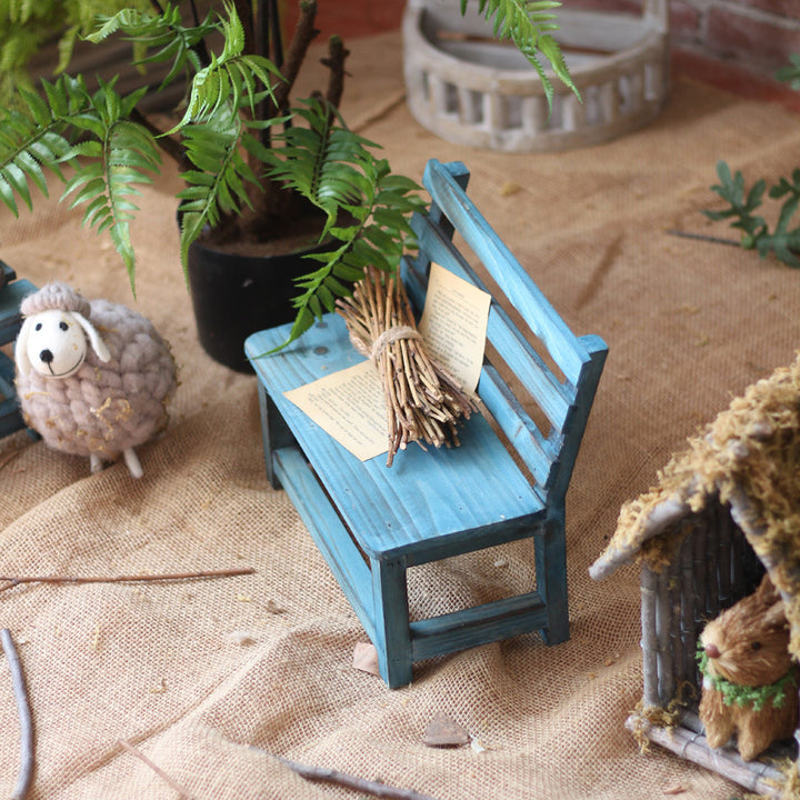 Miniature wooden chair
